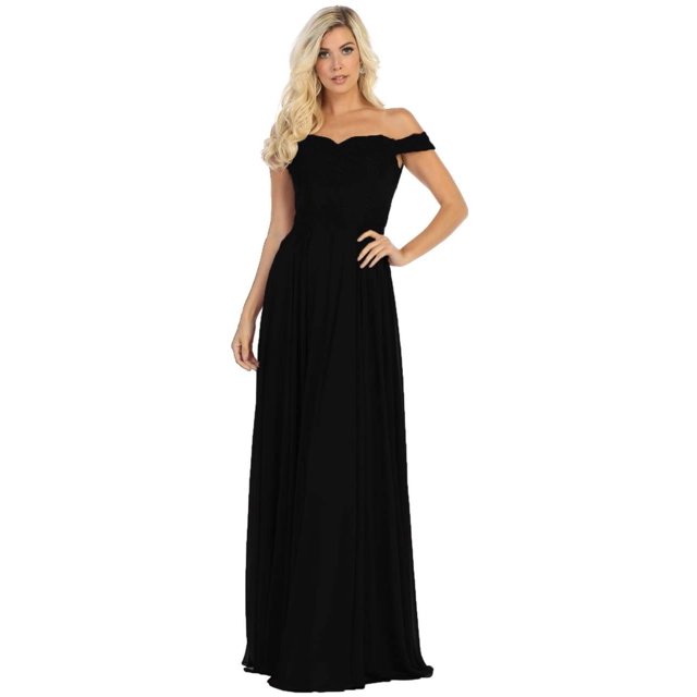 Off Shoulder Bridesmaids Dress