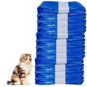 QJUHUNG Cat Litter Refills Bag  Compatible with Litter Refill Litter Disposal Refill Cartridge  Pail Liner Suitable for Genie Original Refill Cartridge Not Included(6 Pack)