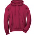 thumbnail image 4 of Hanes Mens EcoSmart Fleece Hoodie, S, Cardinal, 4 of 4