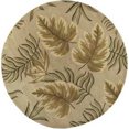 thumbnail image 2 of HomeRoots 350149 Tapis Rond en Laine de Sable 7 Pi. 6 Po., 2 of 2