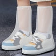 thumbnail image 1 of QIPOPIQ Couvre-Chaussures Imperméables, Couvre-Chaussures de Pluie Réutilisables, Protecteurs de Chaussures Antidérapants, Protecteurs de Cyclisme Extérieur pour Hommes, Femmes, Enfants, 1 of 7