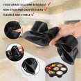 thumbnail image 4 of 7 Cup Silicone Muffin Cake Cups, 7 Inche 8 Inch Flexible Washable Silicone Fryer Muffin Pan  For Making Chocolates, 4 of 8
