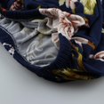 thumbnail image 4 of Split Office Chair Covers Stretch Computer Rotating Chair Slipcover ~ Style 8 Floral-Navy, 4 of 6