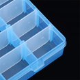 thumbnail image 4 of Estbridg Plastic Organizer Bead Storage Box with Compartments Containers with Movable Dividers for Small Earring Jewelry Craft Sewing Supplies  36 Grid  1 Pack, 4 of 7