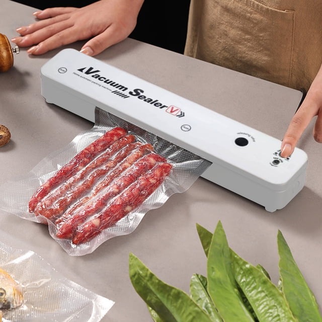 Summer Savings Kcavykas Vacuum Sealer, Food Vacuum Sealer Machine, Automatic Food Vacuum Sealer for Food Preservation Sealing Packing System