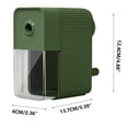 thumbnail image 4 of Large Pencil Sharpener Hand Cranked Large Triangular Thick Rod Pen Manual Turning Pencil Sharpener Elementary School Pencil Sharpener Sharpening Pe, 4 of 4