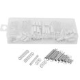 thumbnail image 1 of Practical Portable Extension Spring, Spring Steel Spring, For Repairs Industrial 200PCs Spring, 1 of 8