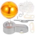 thumbnail image 1 of KAKOWELY 1 Set Durable Flagpole Repair Kit Flagpole Install Kit Flag Pole Accessories,5.12"X2.95"X2.95", 1 of 4
