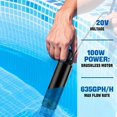 thumbnail image 4 of Wireless Submersible Transfer Pump for Draining Water from Pool Covers, Basements, and More, Compatible with 18V Batteries, 4 of 8