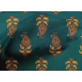 thumbnail image 4 of oneOone Cotton Cambric Fabric Leaves & Paisley Block Decor Fabric Printed BTY 56 Inch Wide, 4 of 4