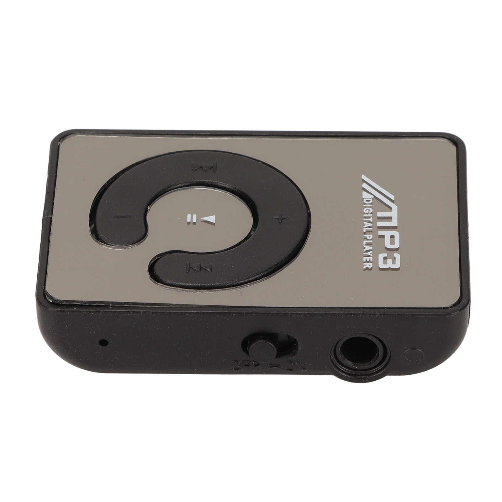 Music Player, ABS Mini Back Clip Player Lightweight For Daily Black,White,Green,Blue,Pink,Purple
