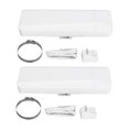 thumbnail image 2 of 2 Pack Cordless Bridge, 5.8G Outdoor Bridge 3KM 2 RJ45 LAN Port WiFi Ethernet Bridge with 14dBi High Gain Antenna, IEEE802.11a, N, Ac Point to Point WiFi Bridge IP65 Weatherproof, 2 of 7