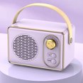 thumbnail image 1 of TIMIFIS Bluetooth Speakers Wireless Retro Bluetooth Speaker Outdoor Plug-in U Disc Audio Mini Portable Bluetooth Speaker Computer Audio Gift, 1 of 1