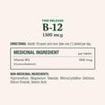thumbnail image 4 of NATURE'S BOUNTY Vitamine B-12, à Libération Prolongée, Aide au Métabolisme Énergétique, Aide à la Formation des Globules Rouges, Aide à Prévenir une Carence en Vitamine B-12, Aide le Système Immunitaire, Comprimés 80, 4 of 6