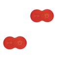 thumbnail image 4 of Maytalsory Easy To Clean Pet Mat Variety Of Styles Dog Accessory Safe And Non-toxic Red 2Set, 4 of 6