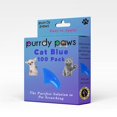 thumbnail image 1 of Purrdy Paws Lot de 100 Embouts d'Ongles Souples pour Griffes de Chat Chaton Bleu, 1 of 4