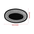 thumbnail image 3 of Fruit Plate Kitchen Plastic Vegetable Washing Basket Double Layer Fruit Plate Vegetable Basket Multifunctional Storage Basket,Red Kitchen Fruit Plate, 3 of 6