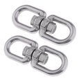 thumbnail image 4 of S SERENABLE 2PCS Stainless Steel M10 Double Ended Swivel Eye Hooks for Swing, Hammock,, 4 of 8