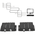 thumbnail image 4 of 4 Channel Video Splitter, 4 Channel CCTV Video Multiplexer,Video Splitter with Analog Color Quad Processor,2 * video splitter,Black, 4 of 8