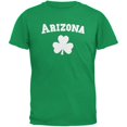 thumbnail image 1 of St. Patrick's Day - Arizona Shamrock Irish Green Adult T-Shirt, 1 of 1