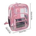 thumbnail image 1 of Beach Bag Backpack Transparent Backpack, Transparent Mini Backpack, Beach Bag, Transparent Jelly Bag Jelly Beach Bag, 1 of 2