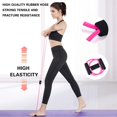 thumbnail image 4 of Estbridg Pull Rope Band Chest Expander - Multifunction with Handle 8 Word Elastic Home Exercise Resistance Tube Bands for Home Gym Exercise Muscle Training Tubing Pull Rope Yellow, 4 of 7