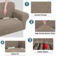 thumbnail image 4 of PiccoCasa Stretch Sofa Slipcover Washable Furniture Covers for Dogs Coffee Color Medium, 4 of 7