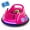 Pink, variant on Gymax 12V Kids Ride on Bumper Car Remote Control w/ Flashing LED Light & Music Purple