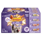 Friskies Turkey Experience Pack de variétés Super Pack, aliments pour chats mouillés 32 x 156 g