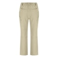 thumbnail image 4 of Pantalon de Travail pour Hommes, Pantalon Cargo en Polyester Imperméable à Haute Élasticité avec Multiples Poches, Tissu Résistant aux Déchirures, Léger et Respirant pour les Activités de Plein Air, 4 of 6