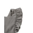 thumbnail image 4 of Kmbangi Girls Solid Color Suspender Skirt Sleeveless Square Collar Large Hem High Waist Dress with Ruffles, 4 of 7