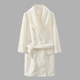 thumbnail image 3 of Girls Flannel Pajamas Bedclothes Thickened Extended Bathrobe Velvet, 3 of 5