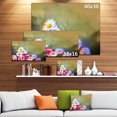 thumbnail image 3 of Fleurs de Tournesol Blanches et de Gerbera - Impression Artistique sur Toile Florale, 3 of 4