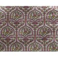 thumbnail image 4 of oneOone Georgette Viscose Fabric Leaves & Floral Block Printed Fabric 1 Yard 42 Inch Wide, 4 of 5