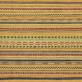 thumbnail image 1 of Ahgly Company Tapis d'Intérieur Carrés Abstraits Jaunes Abstraits pour Aire, 4 Pieds Carré, 1 of 6