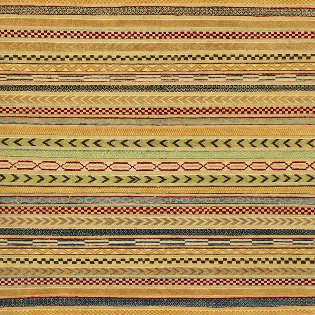 Ahgly Company Tapis d'Intérieur Carrés Abstraits Jaunes Abstraits pour Aire, 4 Pieds Carré