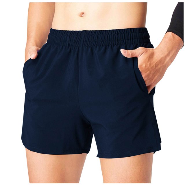 Diufon Mens Hiking Cargo Shorts Spring Summer Casual Elastic Waist Drawstring Outdoor Sport Shorts with Pockets