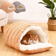 Sentmoon Cute Dog Bed Dog Beds Large Sized Dog Pet Bed Pet Villa Cats Bed Bed Removable Dog Bed Winter Warm Cats Bed Two Purpose Pet Nests Pet Mat
