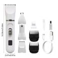 thumbnail image 3 of Btomtd Pet Shaver Dog 4 In 1 Hair Pusher Pet Clipper Digital Nail Sharpener Hair Clipping Lubricant 2ml, 3 of 6