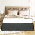 thumbnail image 1 of PiccoCasa Bed Skirt Double Brushed Microfiber with Dust Ruffle, Queen Dark Gray, 1 of 7