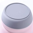 thumbnail image 3 of 3 Pcs Silicone Collapsible Bowl Lunch Box - Expandable Food Storage Containers Set -Silicone Salad Bowl with Lid Portable (Blue), 3 of 7