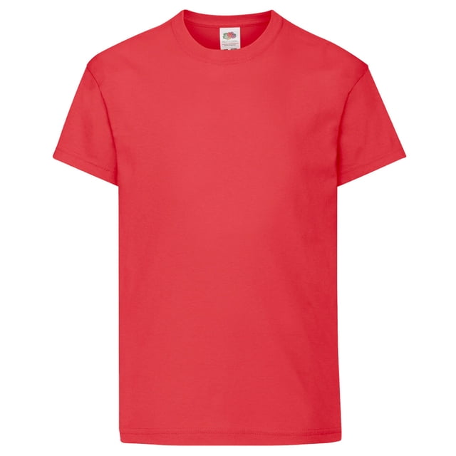 Fruit Of The Loom T-Shirt à Manches Courtes Original pour Garçons/filles