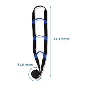 Ziyahi L'aide à l'échelle de lit avec la poignée strap Installez-vous Hoist pour les personnes âgées enceintes Senior