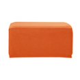thumbnail image 1 of GUOOL Pouf Pouf Housse Repose-Pieds Housse Repose-Pieds Protecteur de Tabouret Orange, 1 of 9