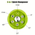 thumbnail image 2 of CNKOO 2 Pack 6 In 1 Pressure Washer Nozzles With 1/4 Inch Quick Changeover And Adjustable Plug Connect  4000 Psi ZZZ, 2 of 4