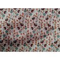 thumbnail image 4 of oneOone Cotton Cambric Fabric Leaves & Floral Block Decor Fabric Printed BTY 56 Inch Wide, 4 of 4