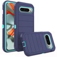 thumbnail image 1 of Asuwish Phone Case for Google Pixel 9 Pro XL/Pixel 10 Pro XL Hybrid Rugged Shockproof Hard Protective Drop Proof Full Body Heavy Duty Mobile Cell Cover Pixel9ProXL Pixel10ProXL Nine Women Men Blue, 1 of 5