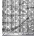 thumbnail image 1 of Soimoi Polyester Crepe Fabric Stripe Block Print Fabric by The Yard 52 Inch Wide, 1 of 3