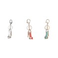 thumbnail image 2 of High Heel Shoe Keychain Crystal Purse Car Key Chain Rhinestone Key Chain Girl Bag Decorative Keyring Alloy Keyring, 2 of 6
