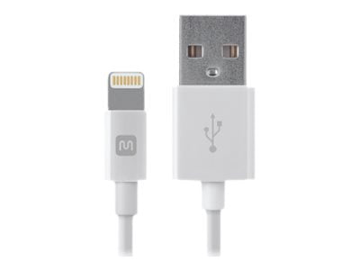 Monoprice Select Series - Lightning cable - USB male to Lightning male - 3 ft - white
